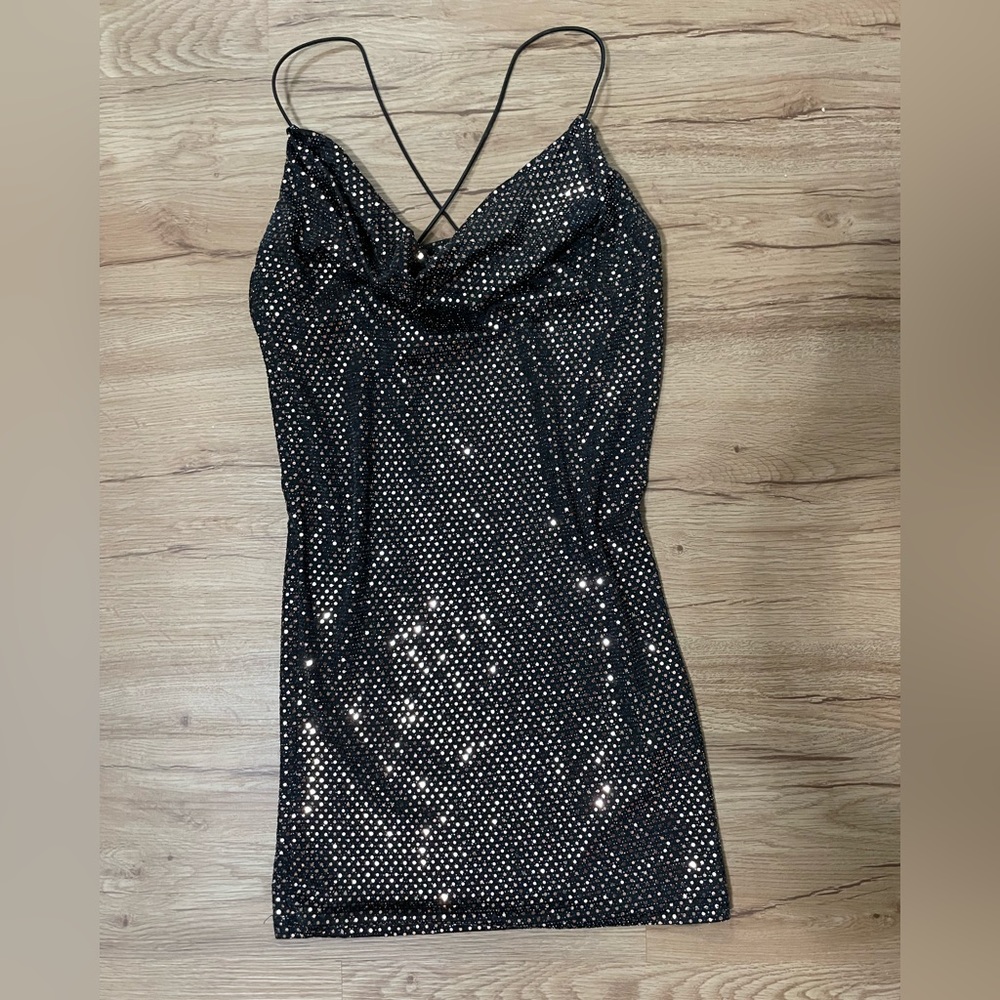 forever 21 mini sequin bodycon dress